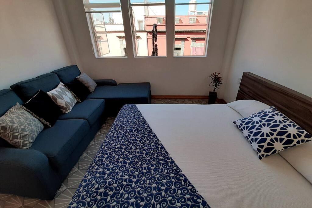 2B Acogedor Y Amplio Depto, Centro Historico Cdmx Apartment Kota Meksiko Bagian luar foto